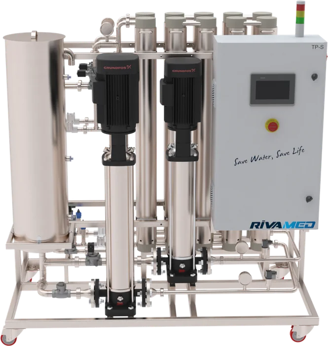 RIVAMED TP series twin-pass reverse osmosis system